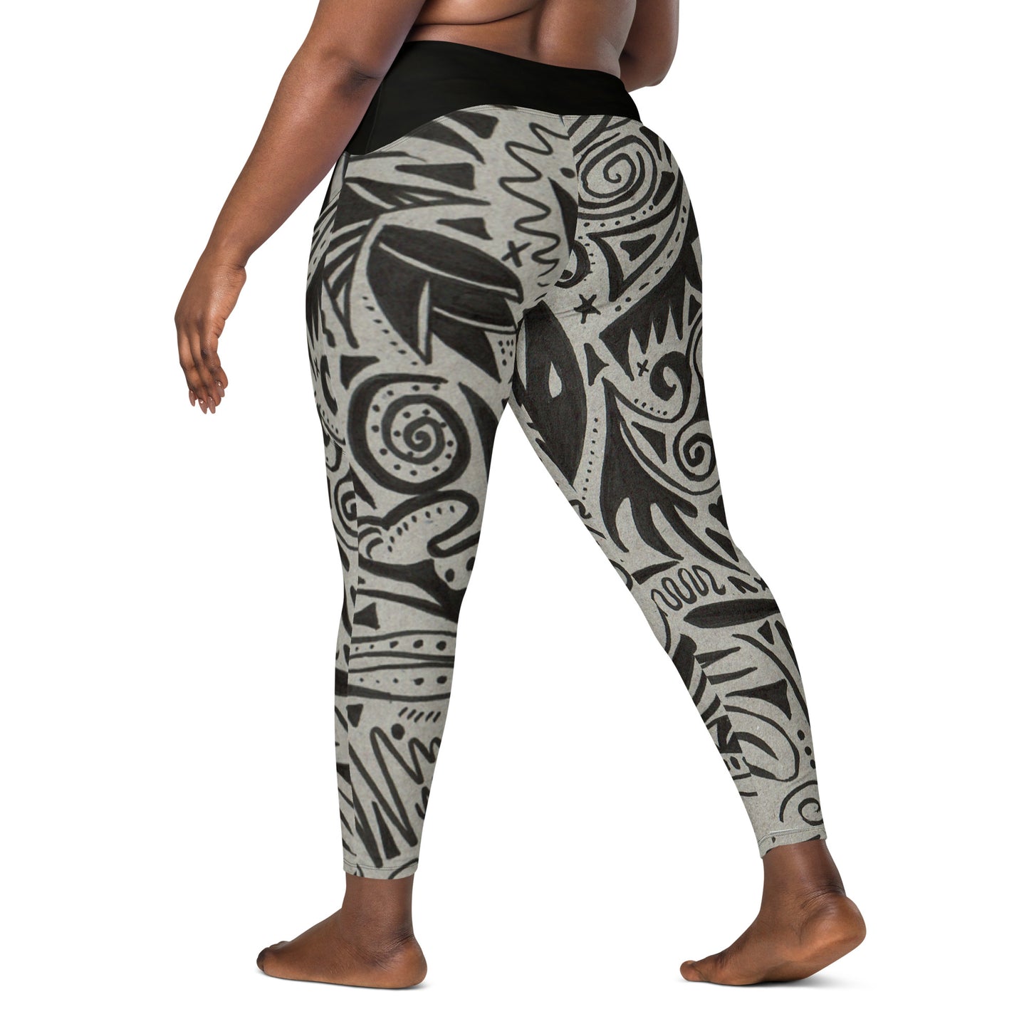 Crossover leggings FIT MOM