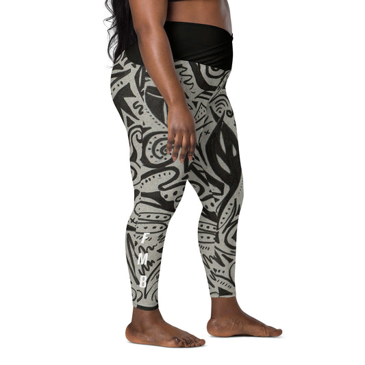 Crossover leggings FIT MOM