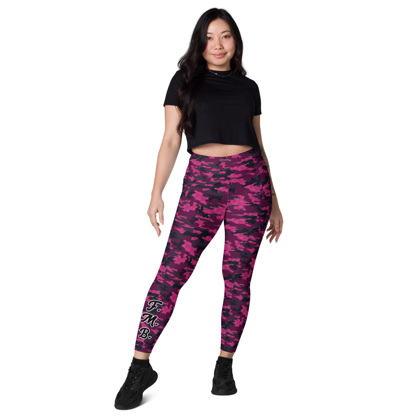 CAMO PINK  pocket leggings