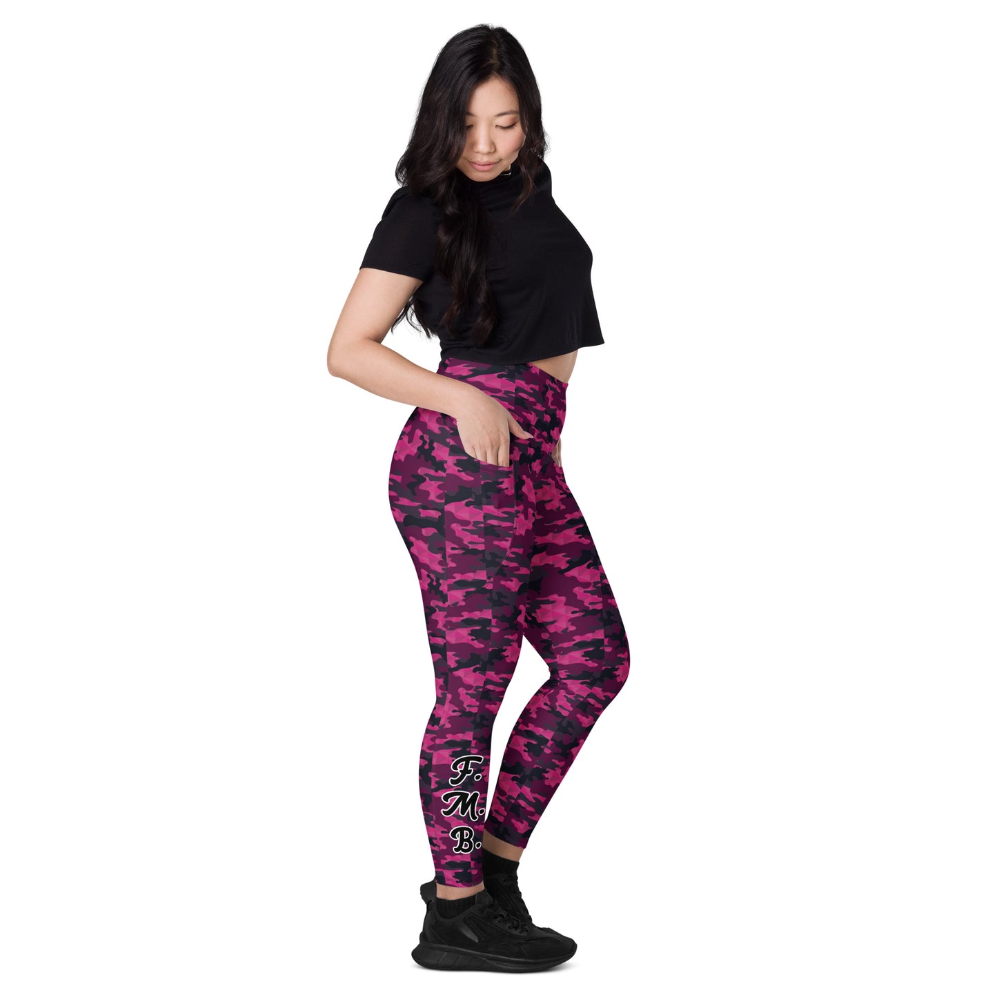 CAMO PINK  pocket leggings