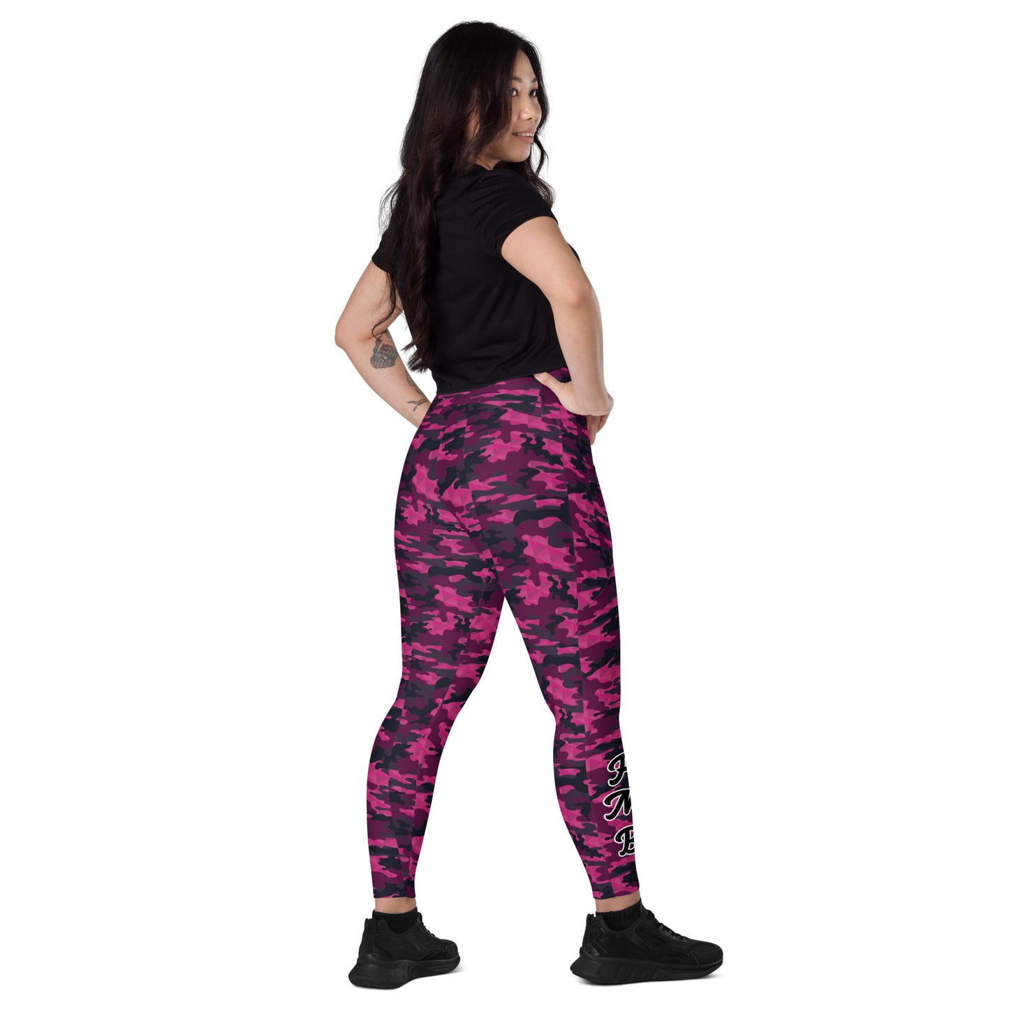 CAMO PINK  pocket leggings