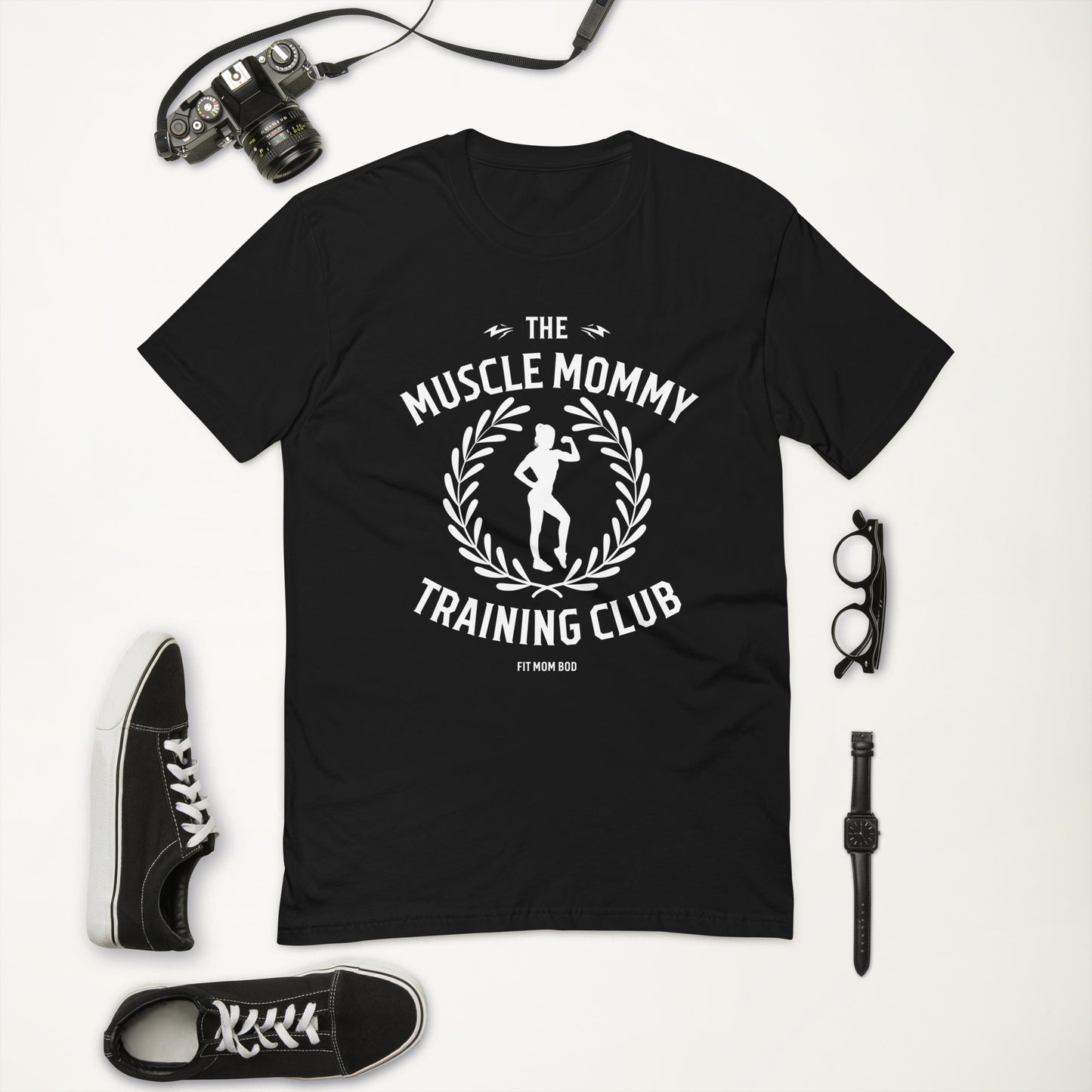 FITTED MOMMY MUSCLE TEE