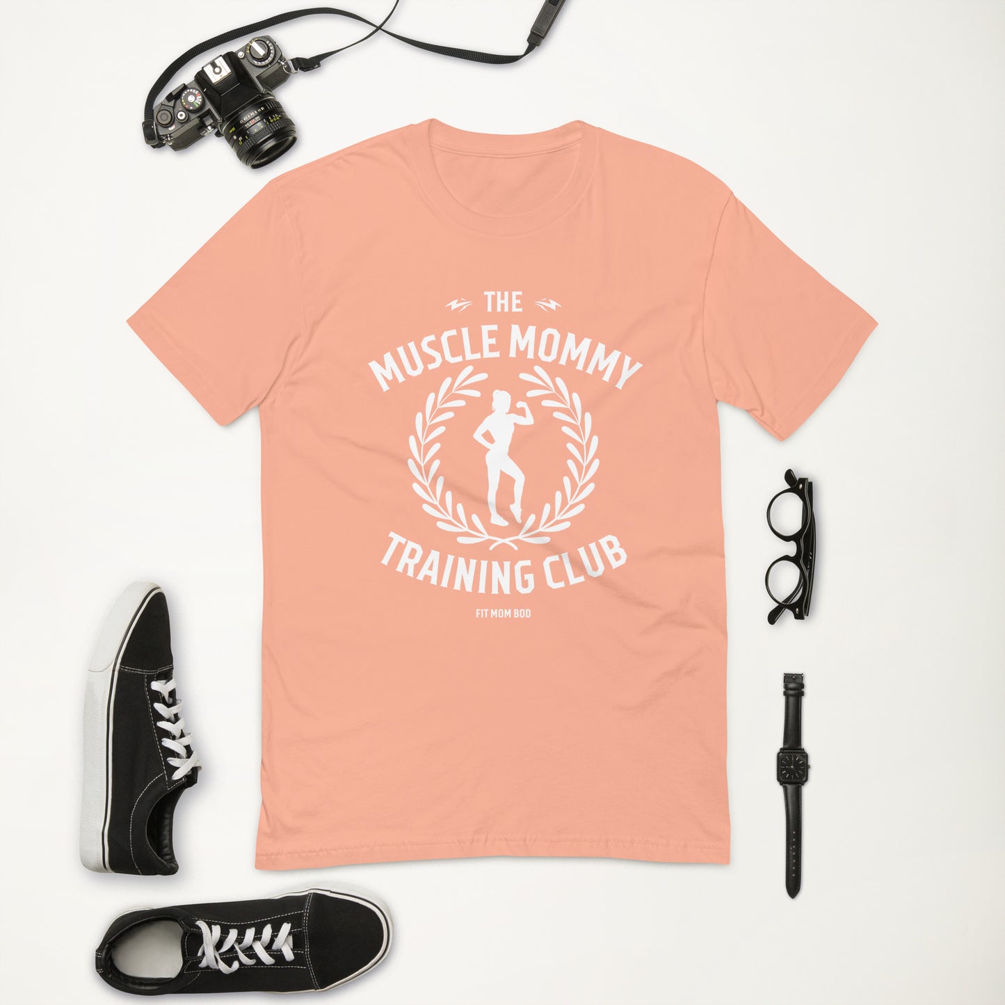 FITTED MOMMY MUSCLE TEE