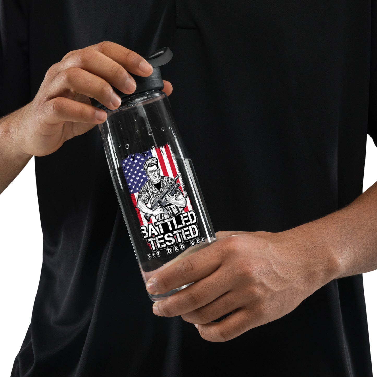 BATTLE FLAG WATER BOTTLE