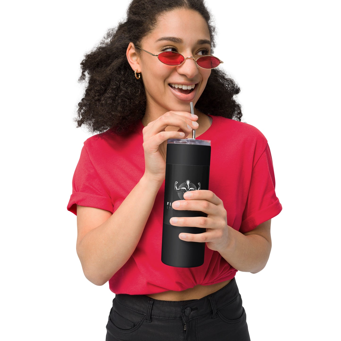 FIT MOM steel tumbler