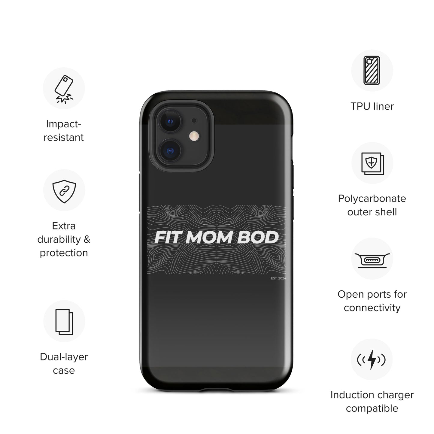 FIT MOM BOD Tough Case iPhone®