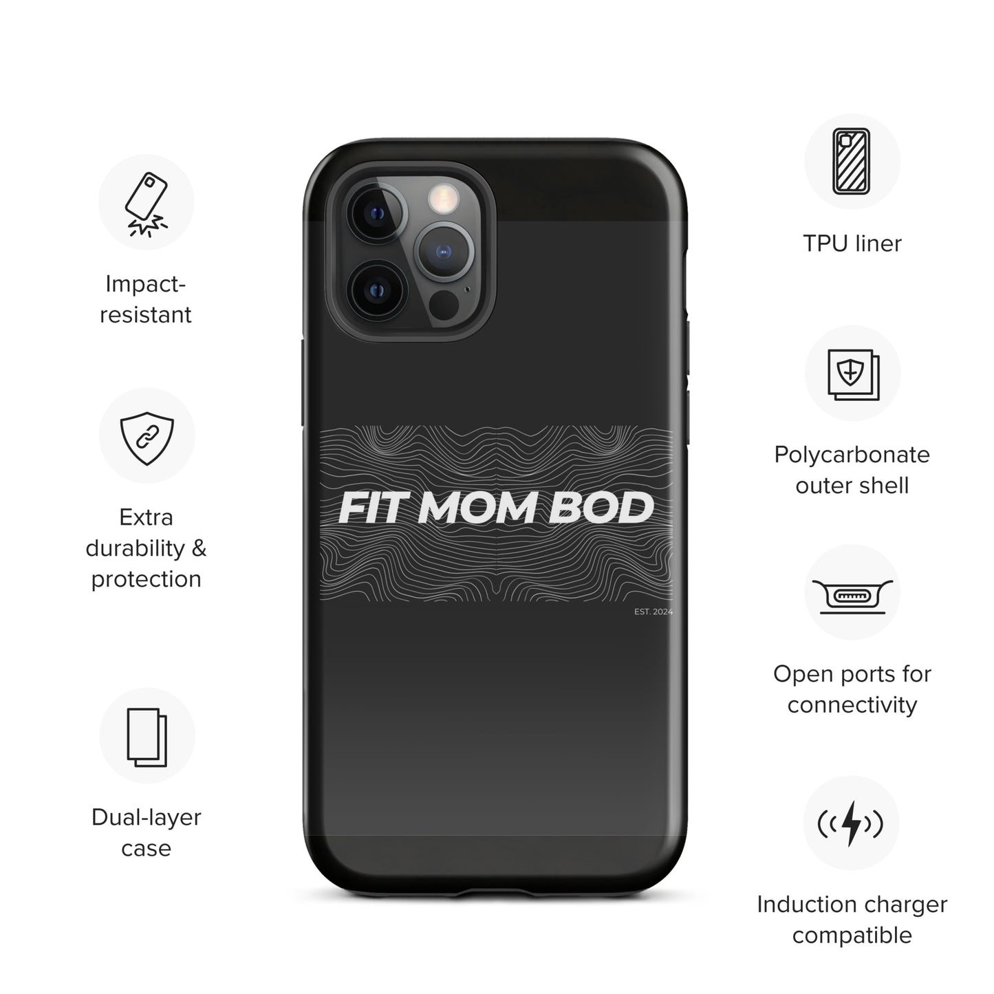 FIT MOM BOD Tough Case iPhone®