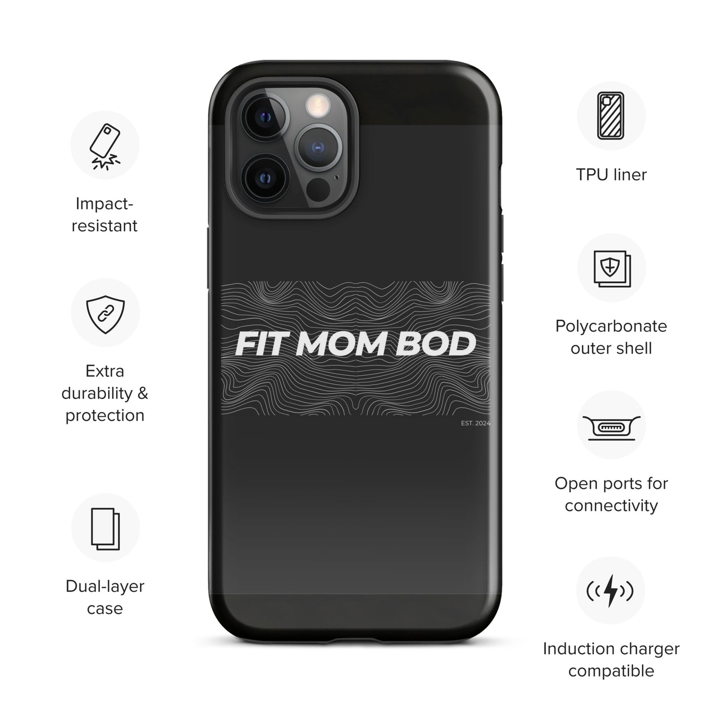 FIT MOM BOD Tough Case iPhone®