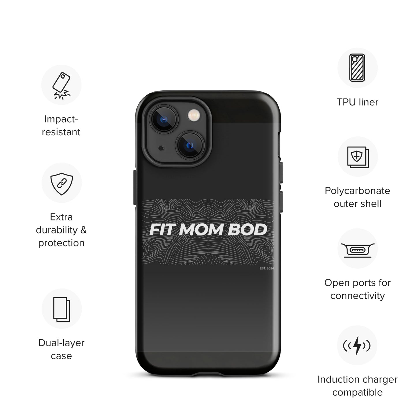 FIT MOM BOD Tough Case iPhone®