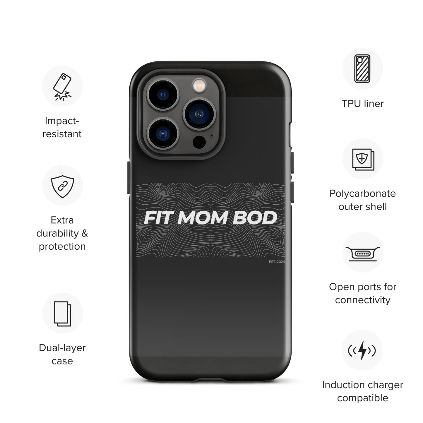 FIT MOM BOD Tough Case iPhone®