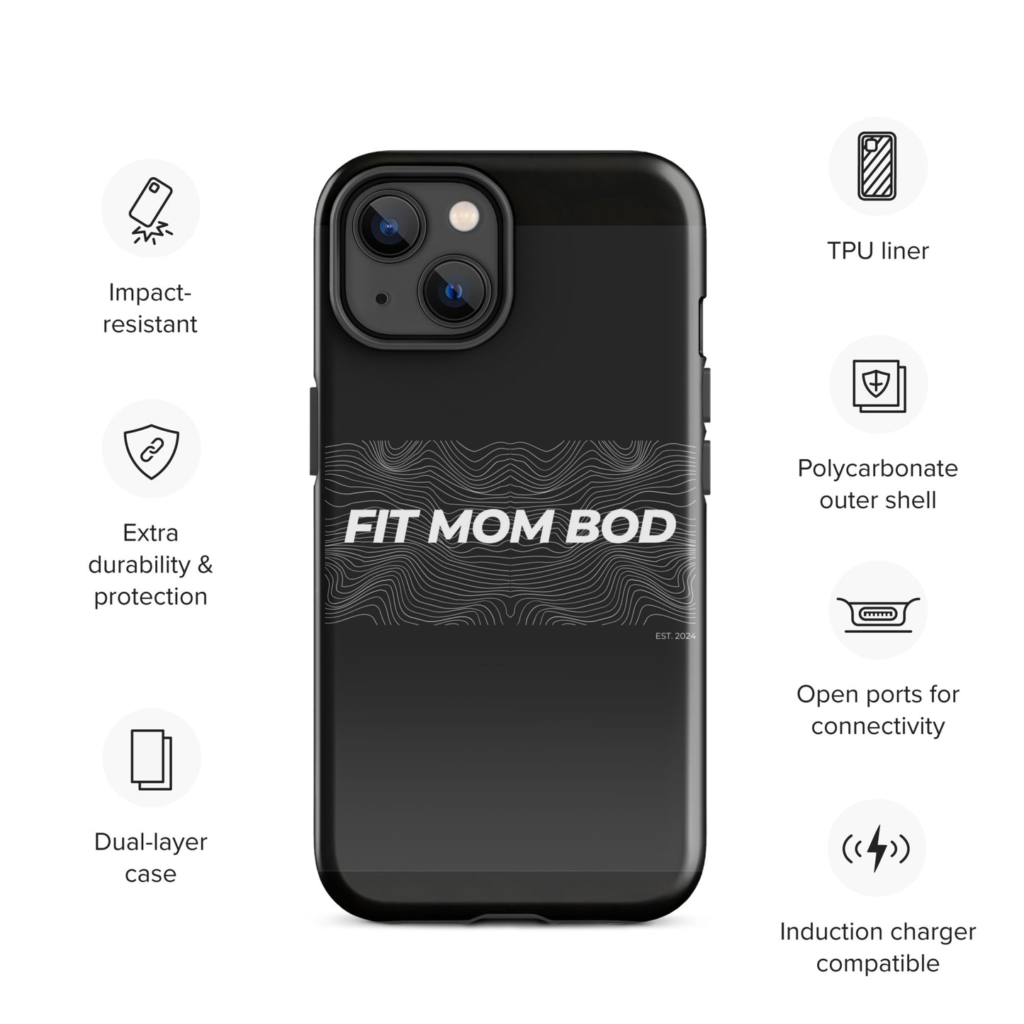 FIT MOM BOD Tough Case iPhone®