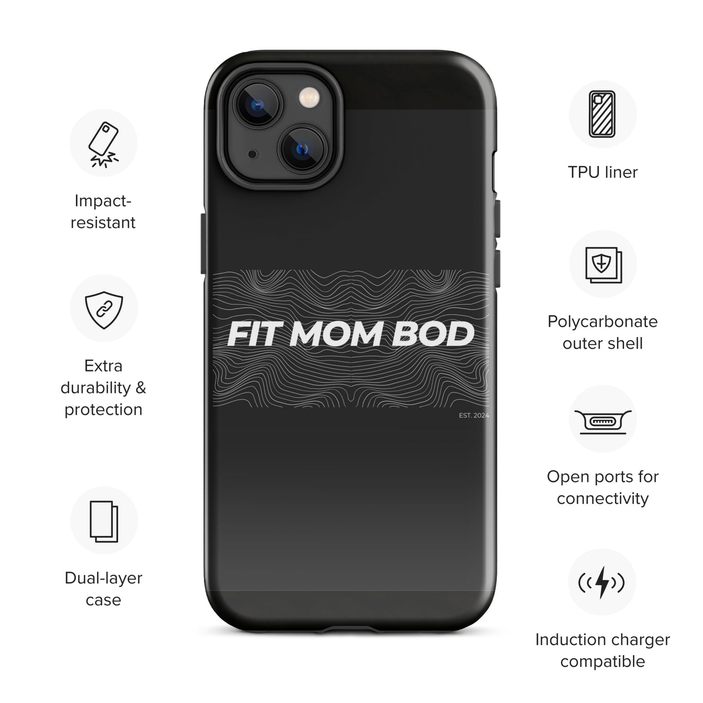 FIT MOM BOD Tough Case iPhone®