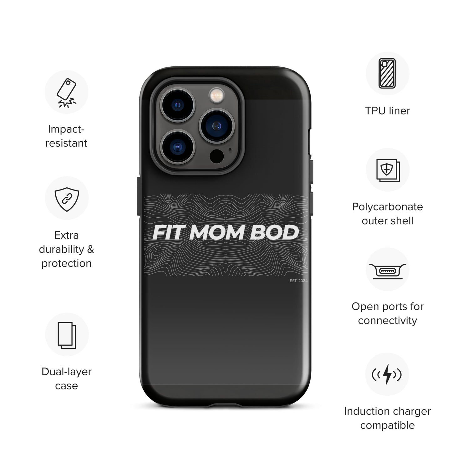 FIT MOM BOD Tough Case iPhone®