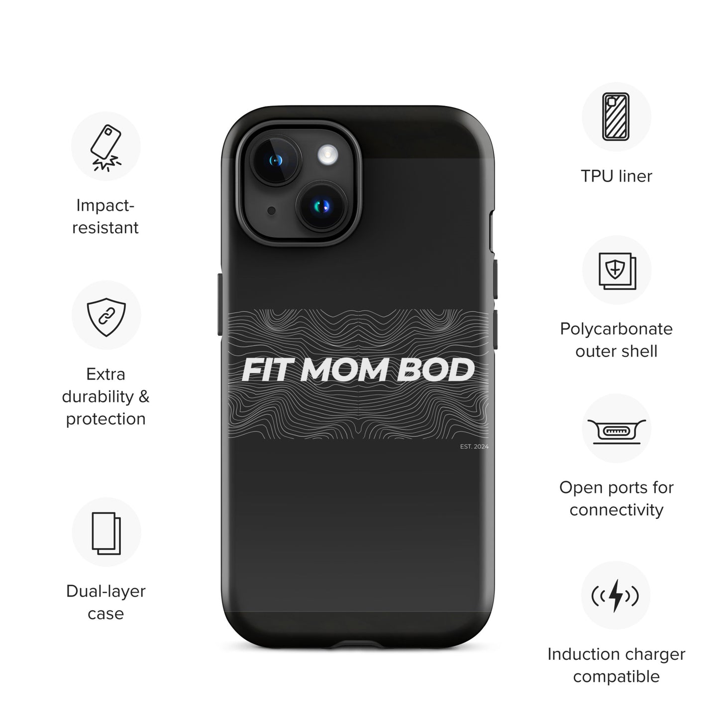 FIT MOM BOD Tough Case iPhone®