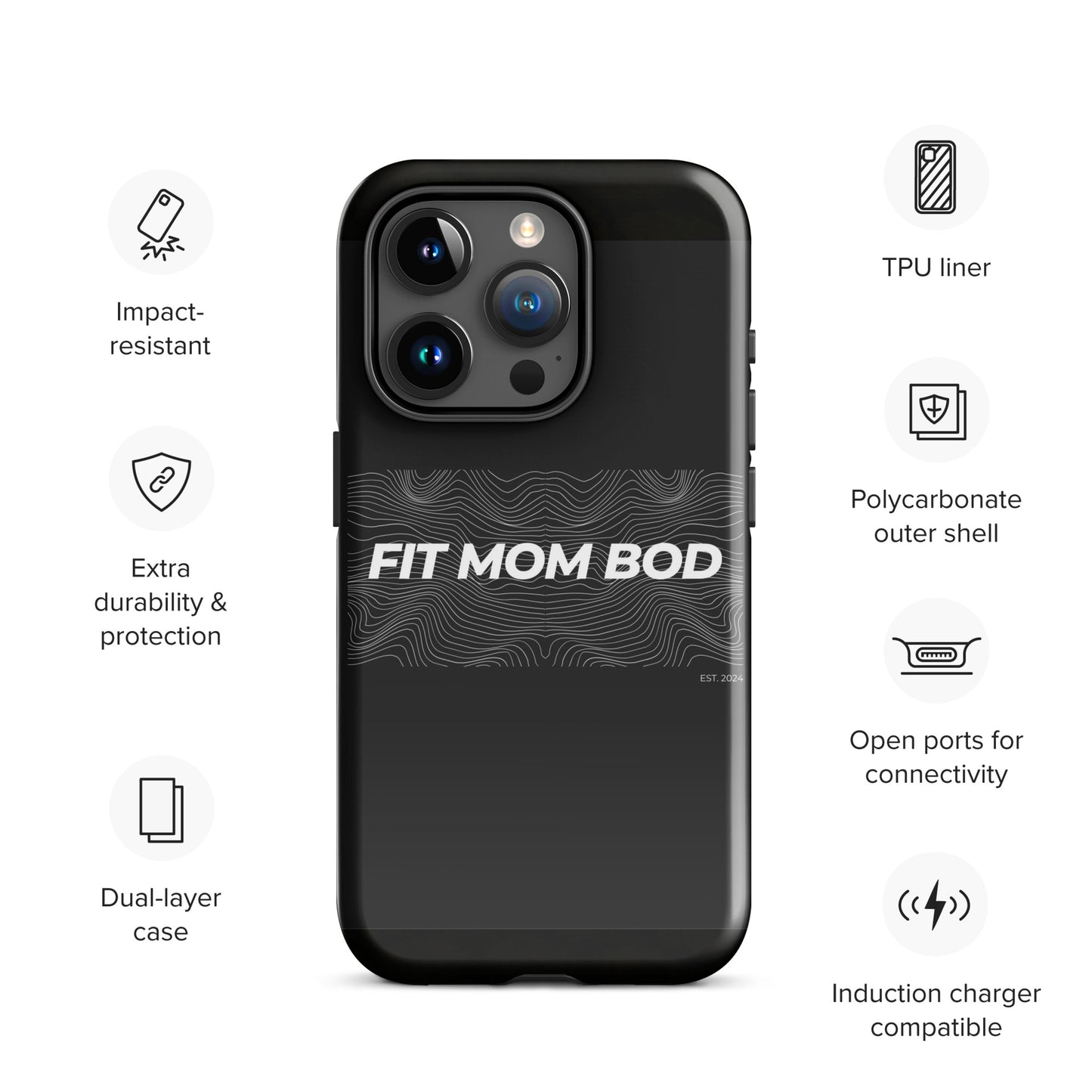 FIT MOM BOD Tough Case iPhone®