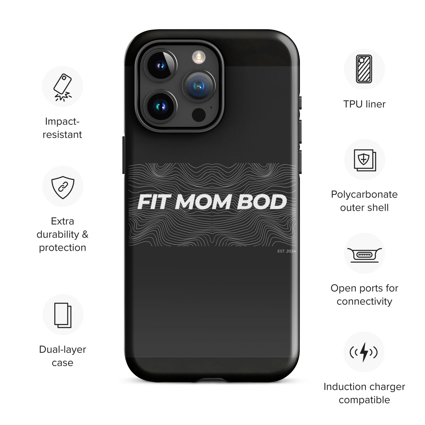 FIT MOM BOD Tough Case iPhone®