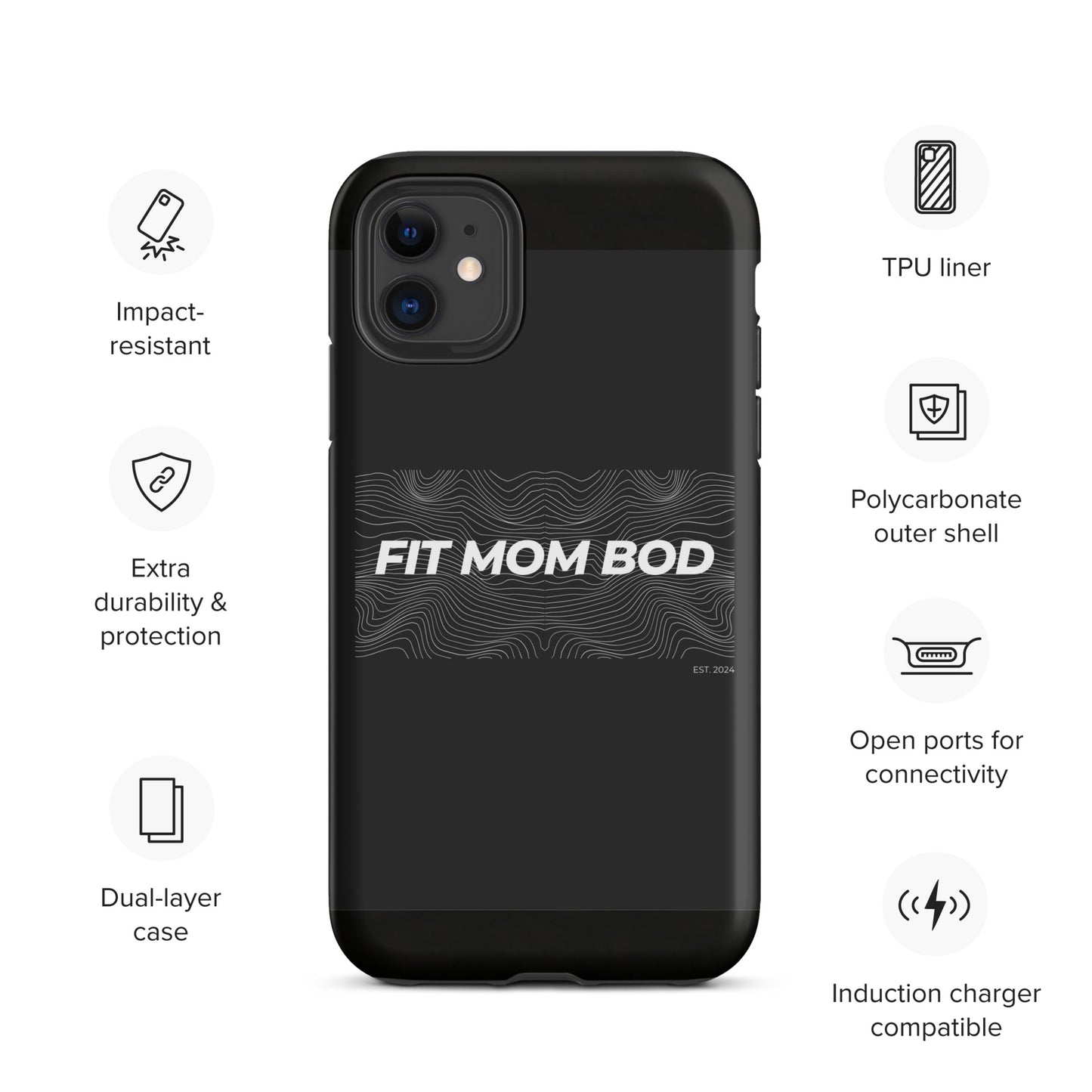 FIT MOM BOD Tough Case iPhone®