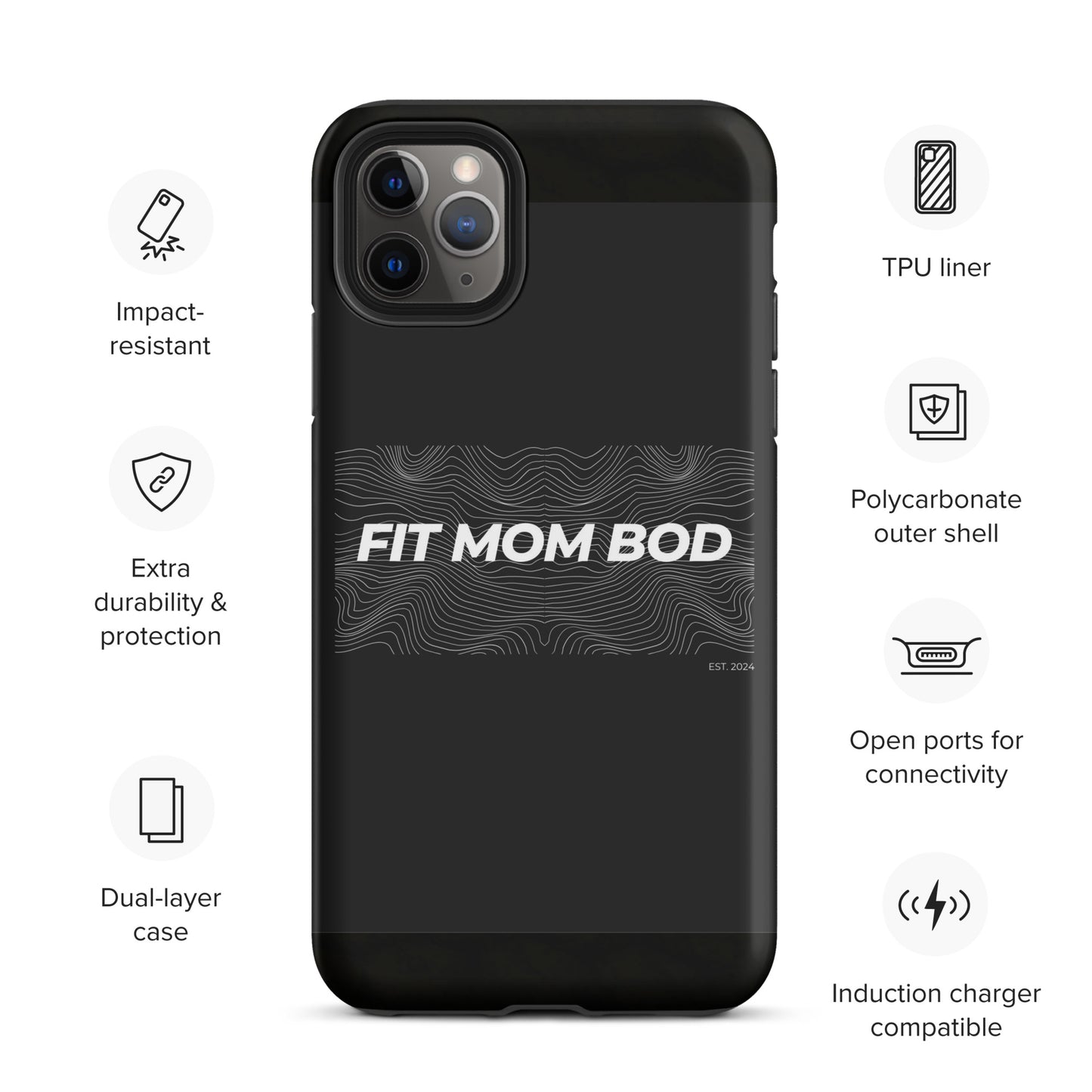 FIT MOM BOD Tough Case iPhone®