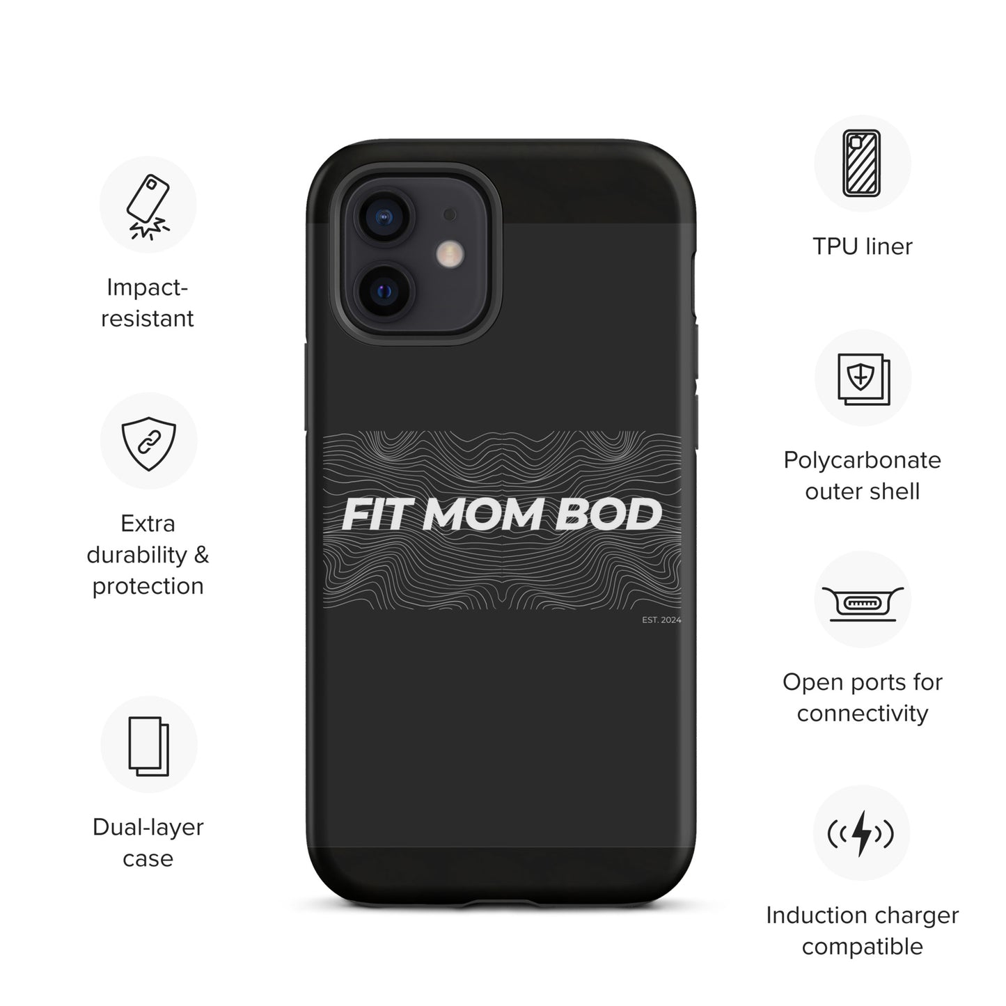 FIT MOM BOD Tough Case iPhone®