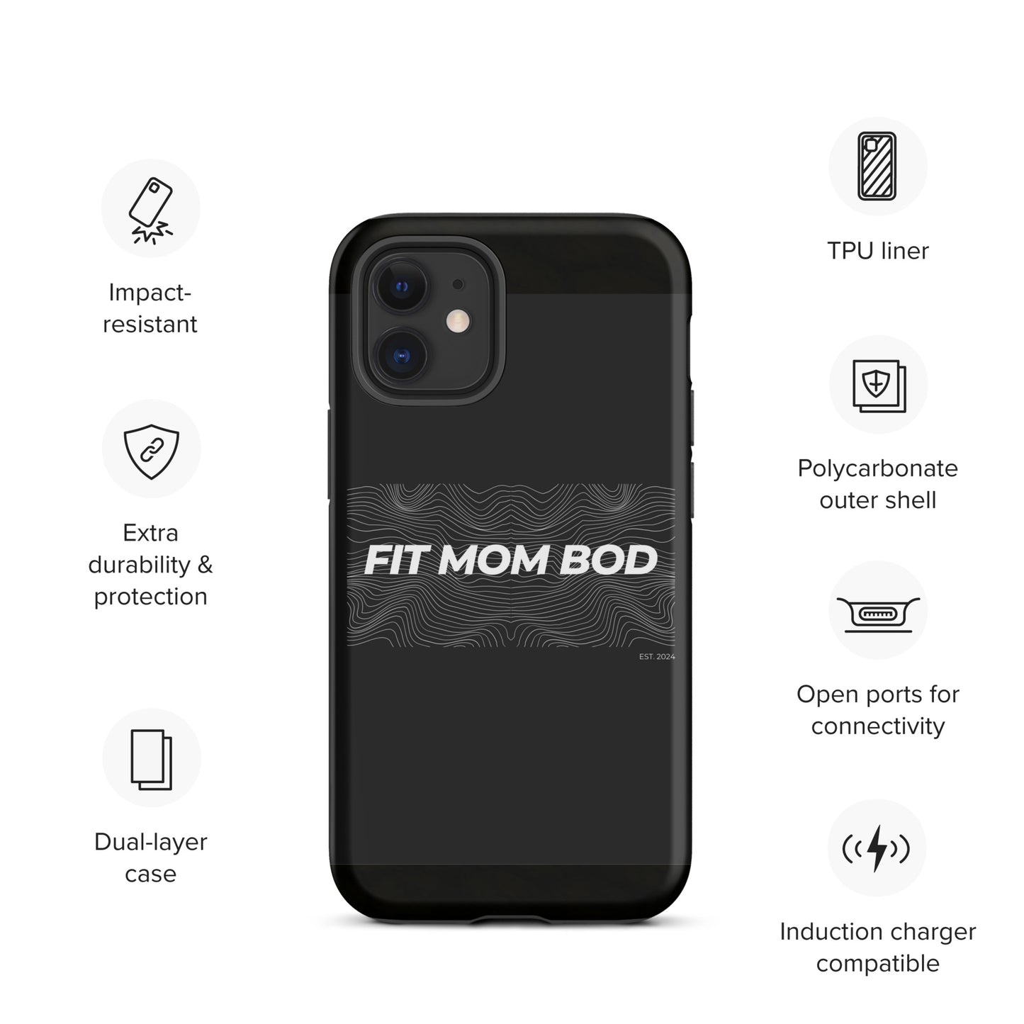 FIT MOM BOD Tough Case iPhone®