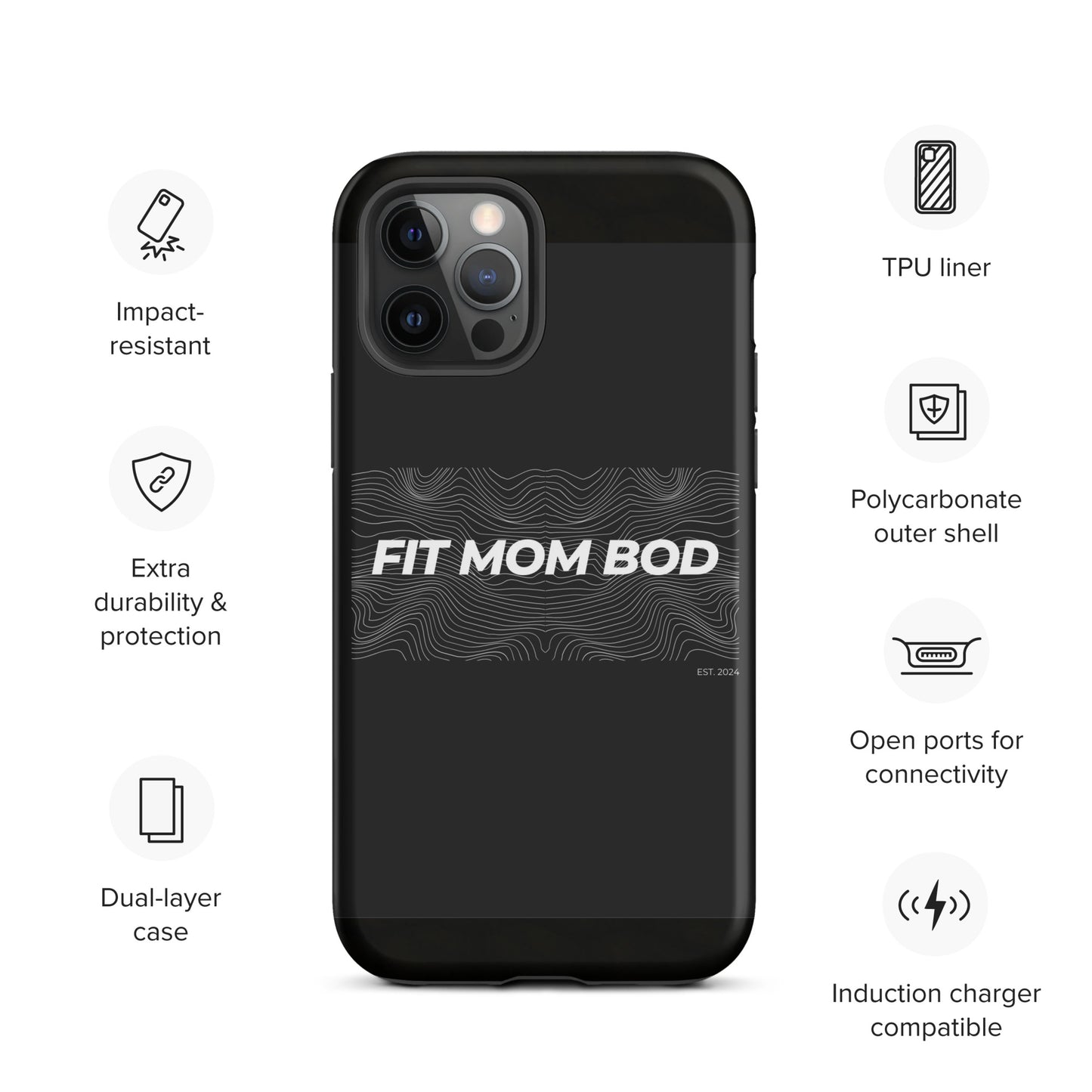 FIT MOM BOD Tough Case iPhone®