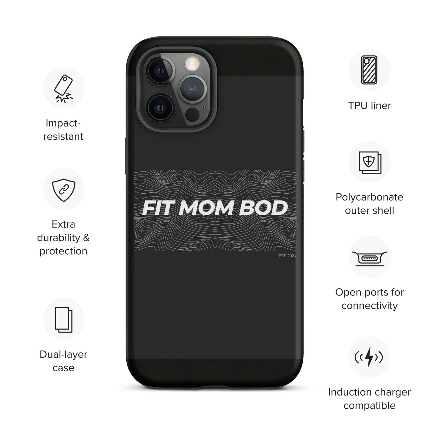 FIT MOM BOD Tough Case iPhone®