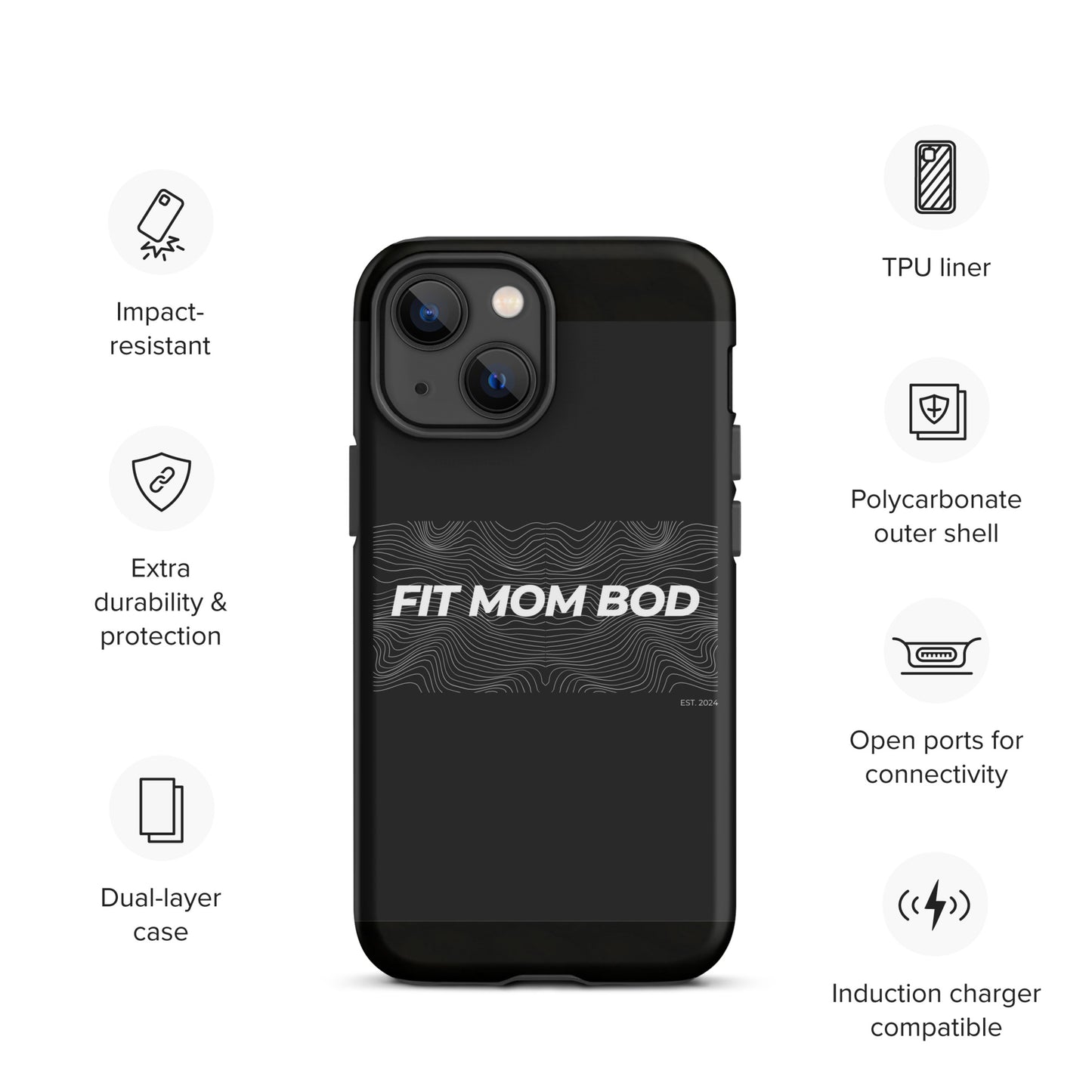 FIT MOM BOD Tough Case iPhone®