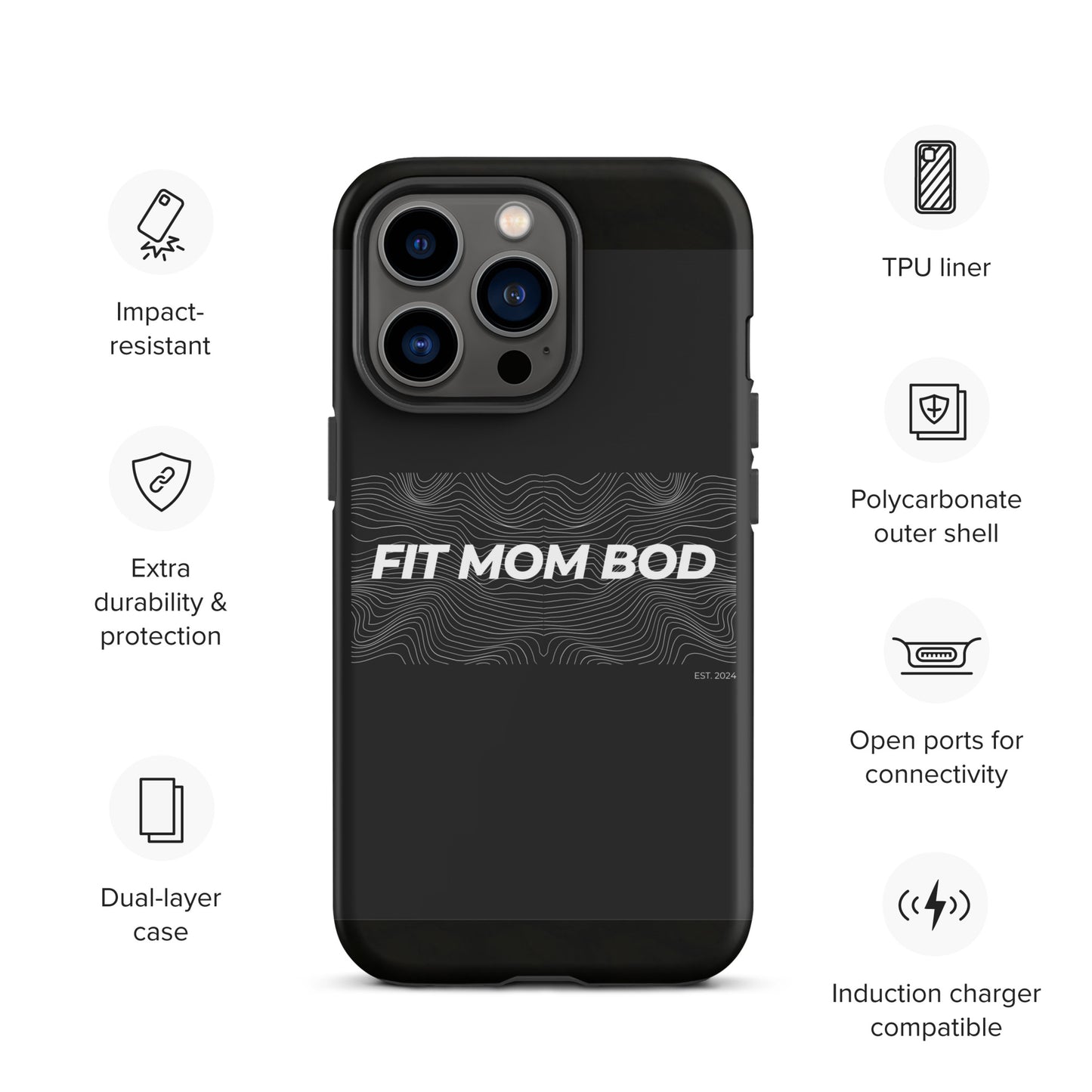 FIT MOM BOD Tough Case iPhone®