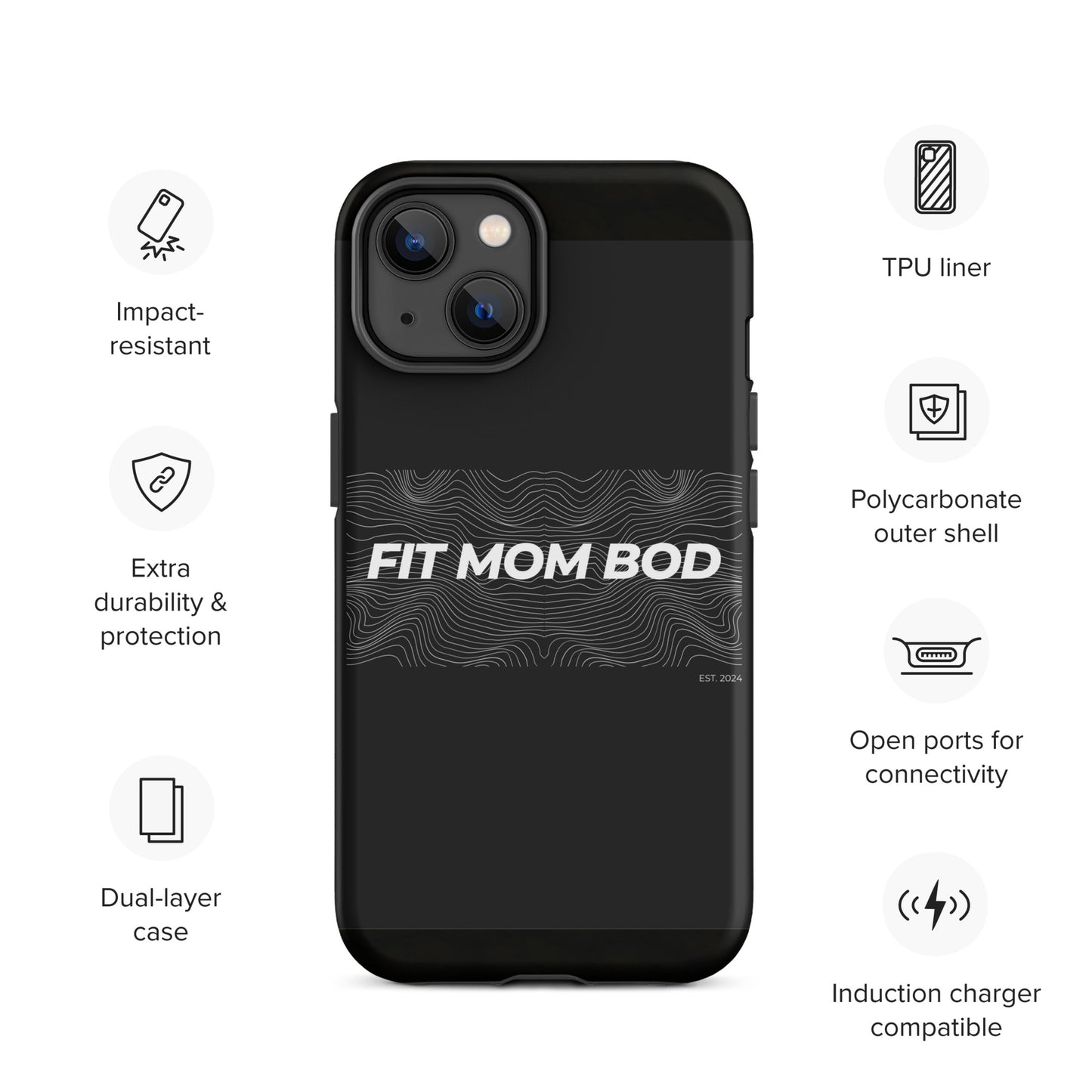 FIT MOM BOD Tough Case iPhone®