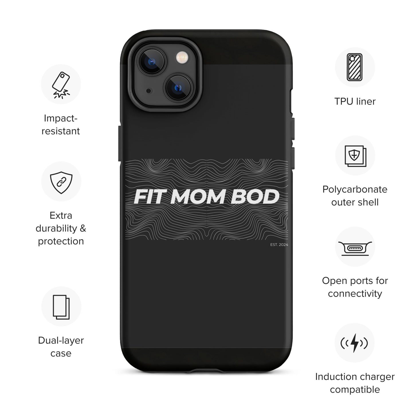 FIT MOM BOD Tough Case iPhone®