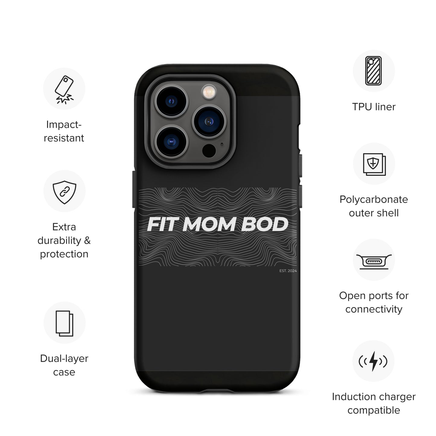 FIT MOM BOD Tough Case iPhone®