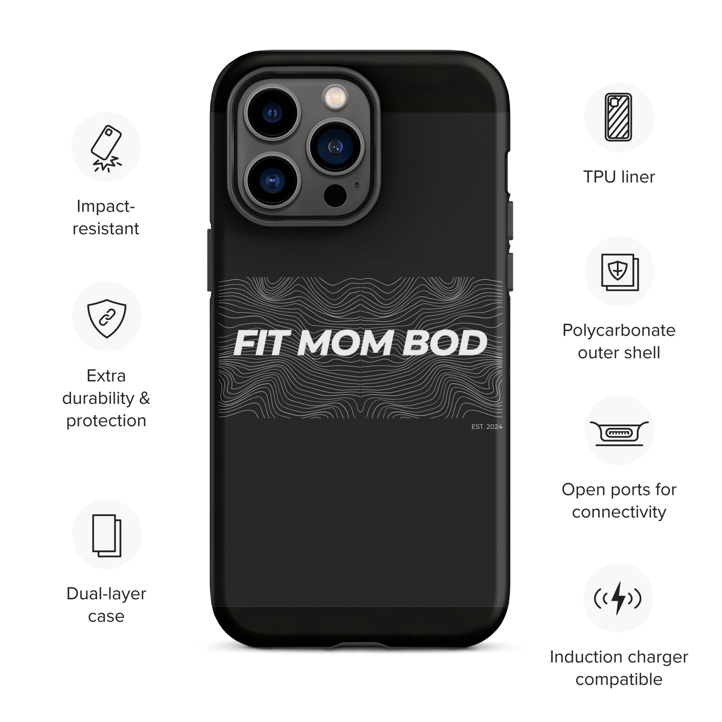 FIT MOM BOD Tough Case iPhone®