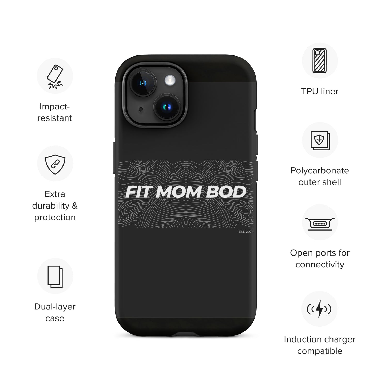 FIT MOM BOD Tough Case iPhone®