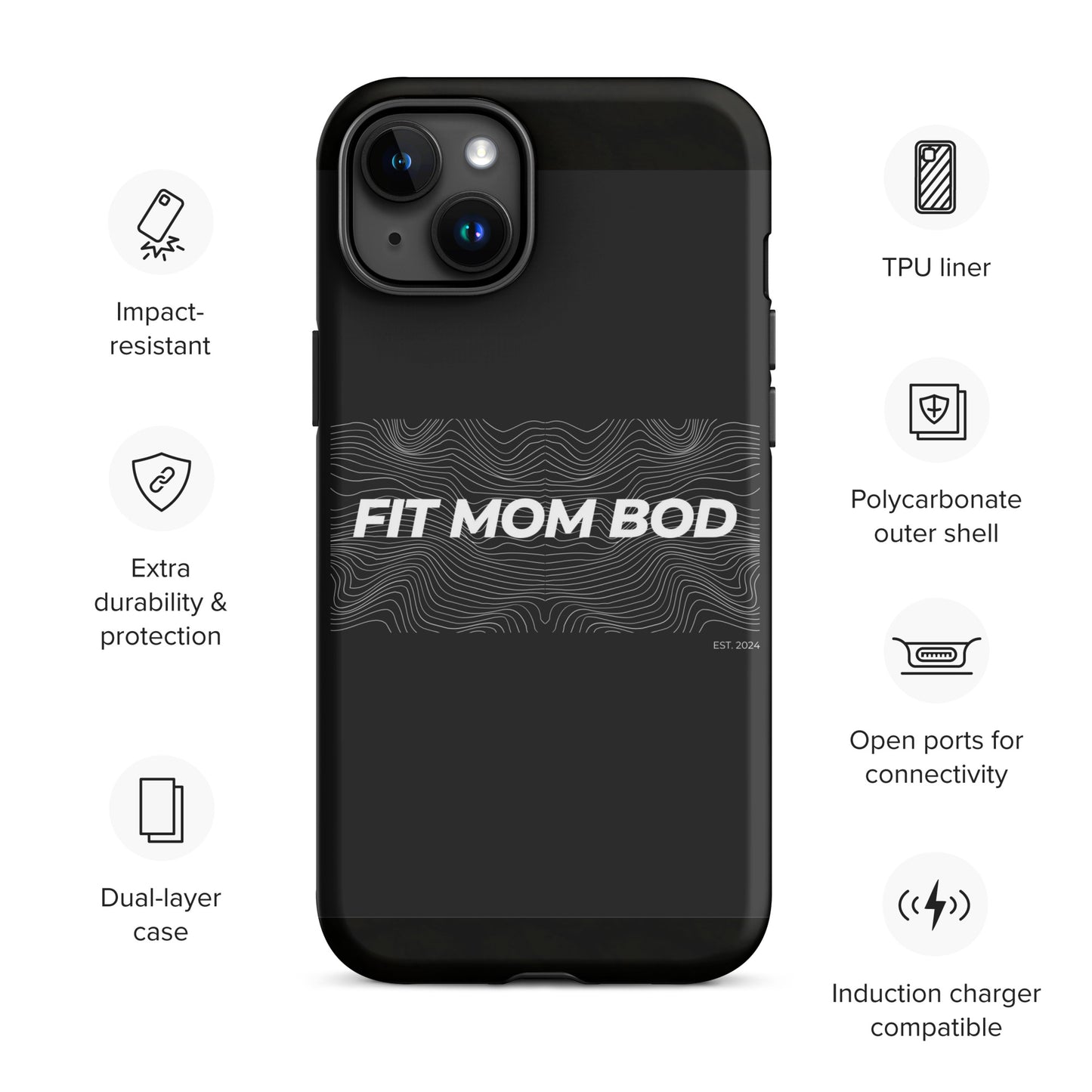 FIT MOM BOD Tough Case iPhone®