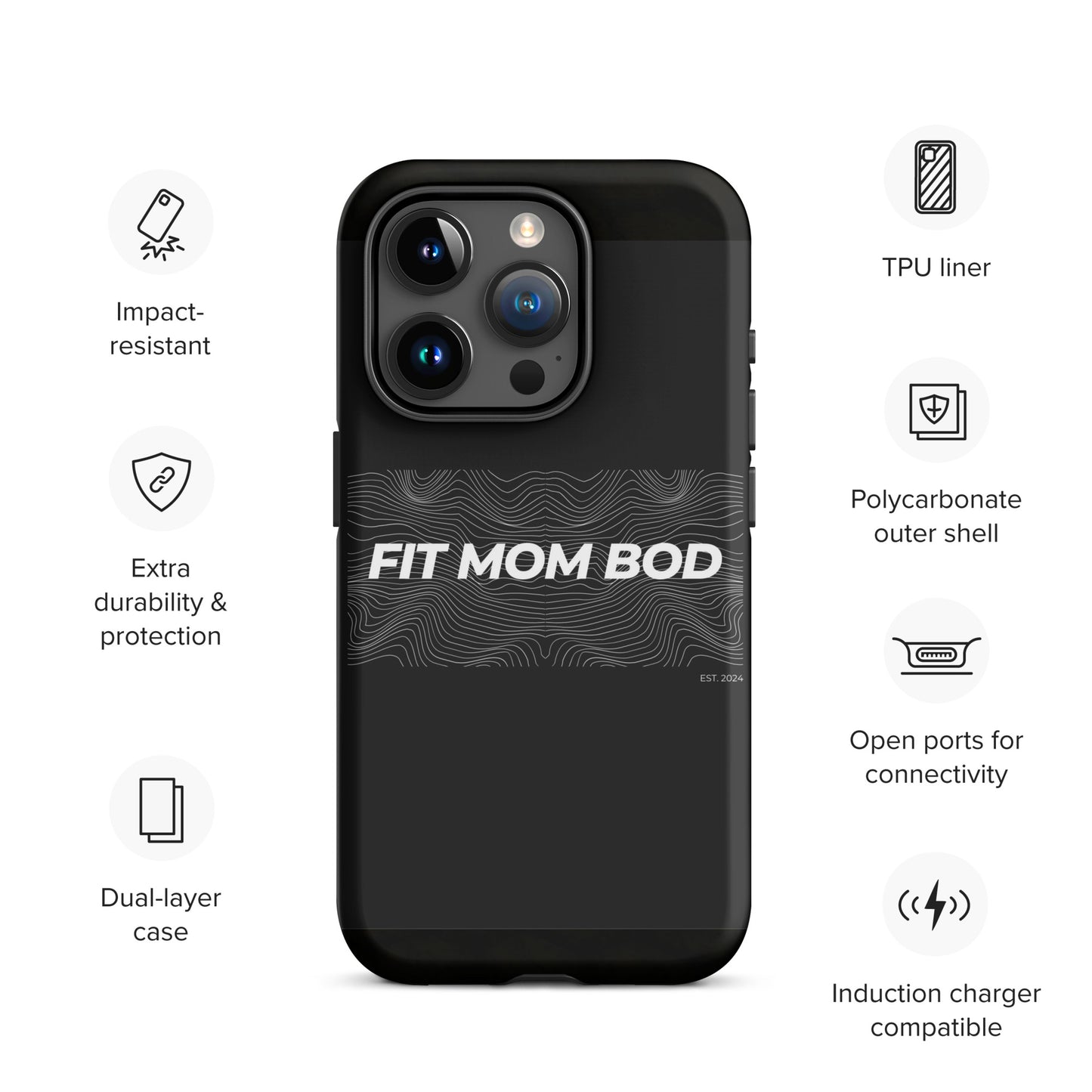 FIT MOM BOD Tough Case iPhone®