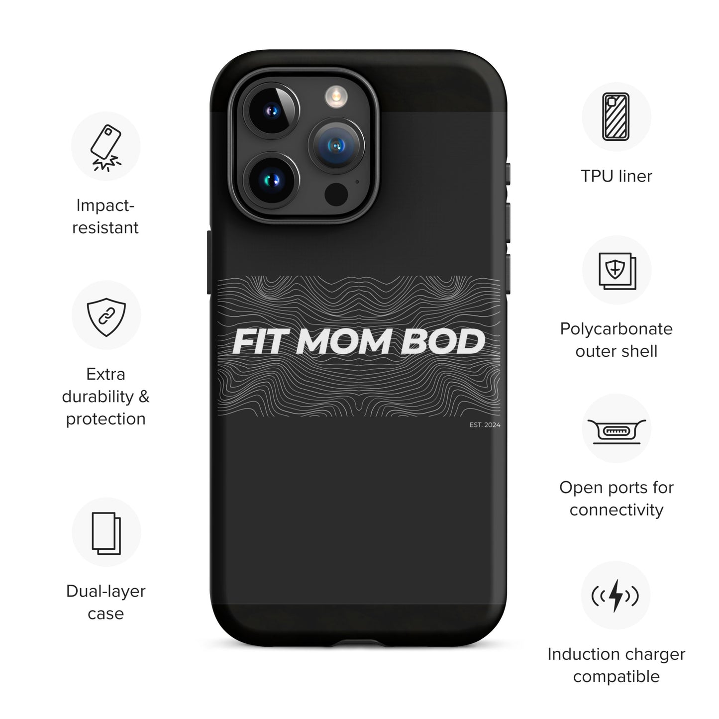 FIT MOM BOD Tough Case iPhone®