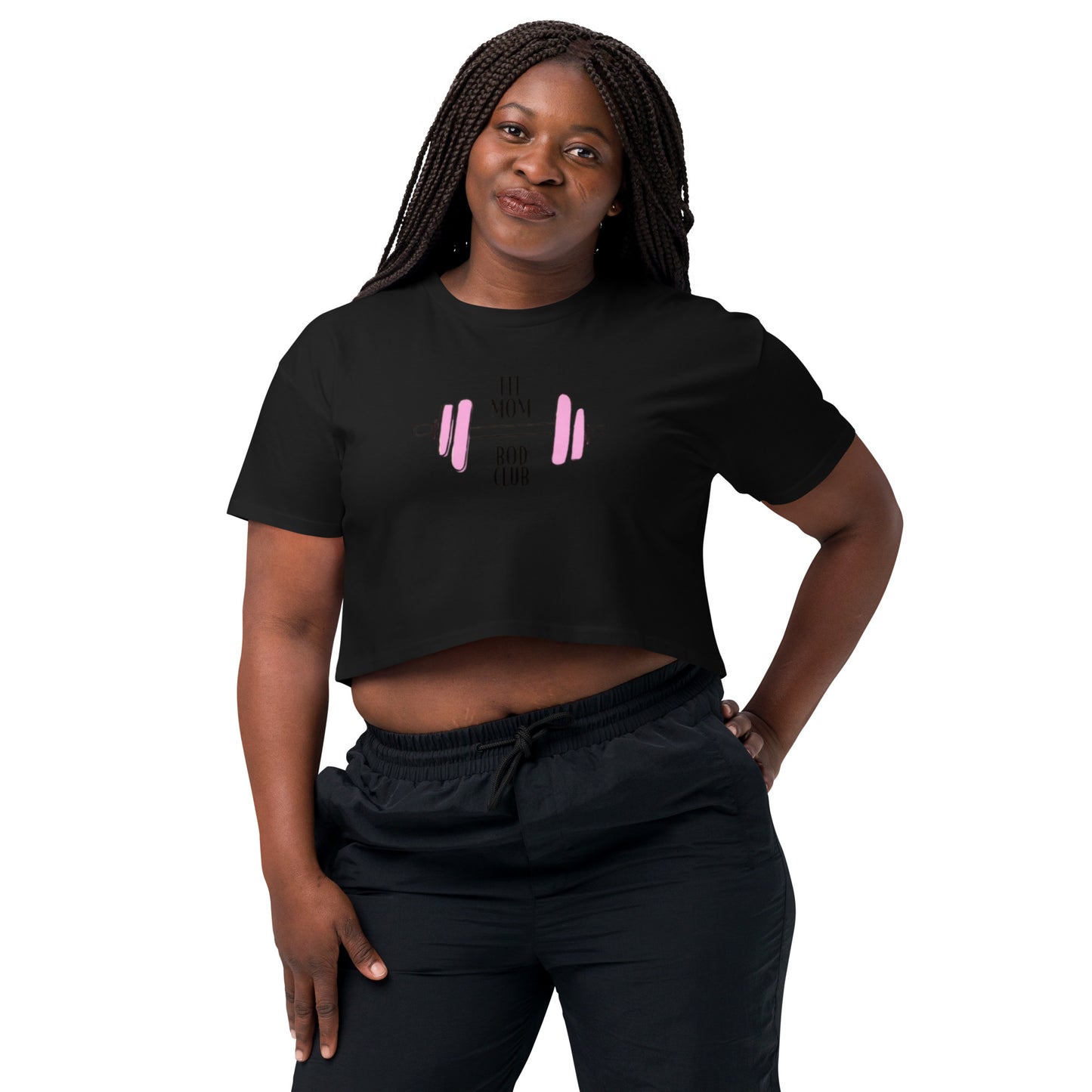 FIT MOM CLUB CROP