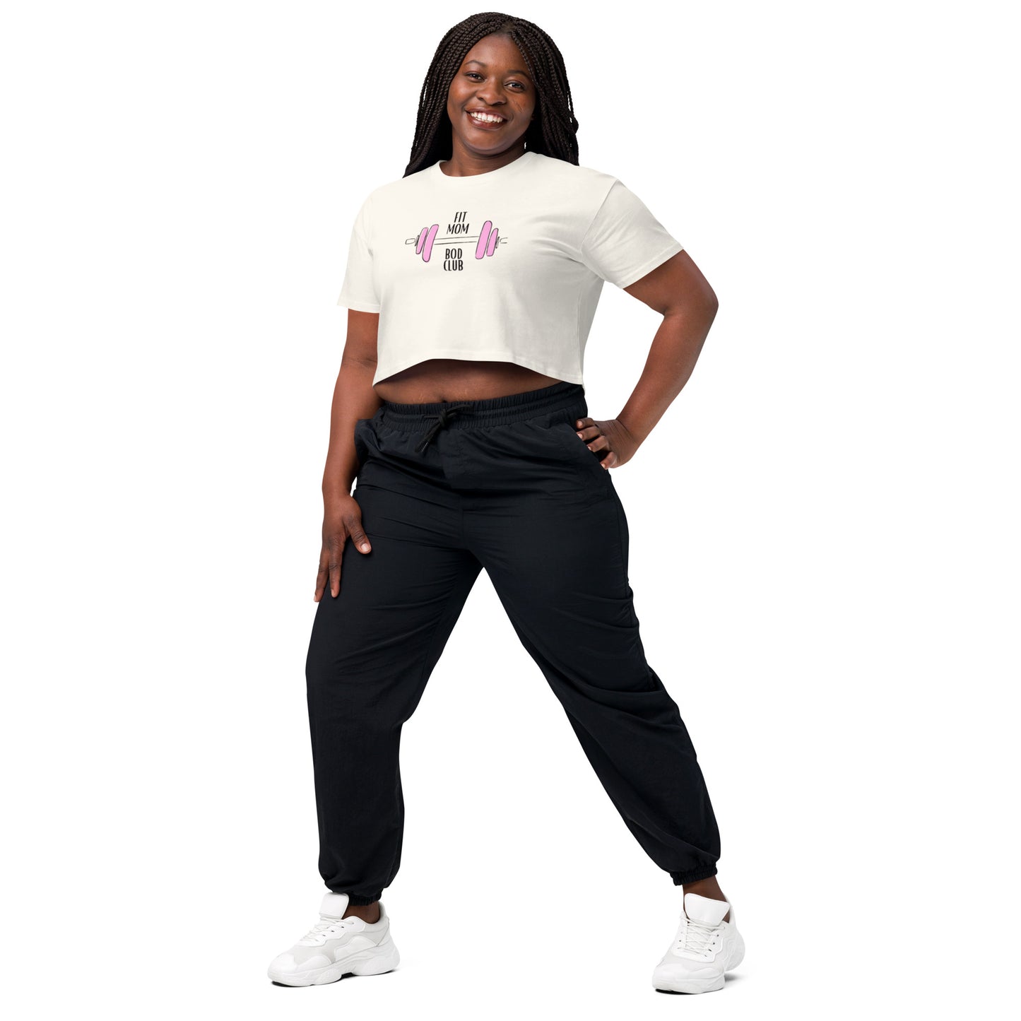 FIT MOM CLUB CROP