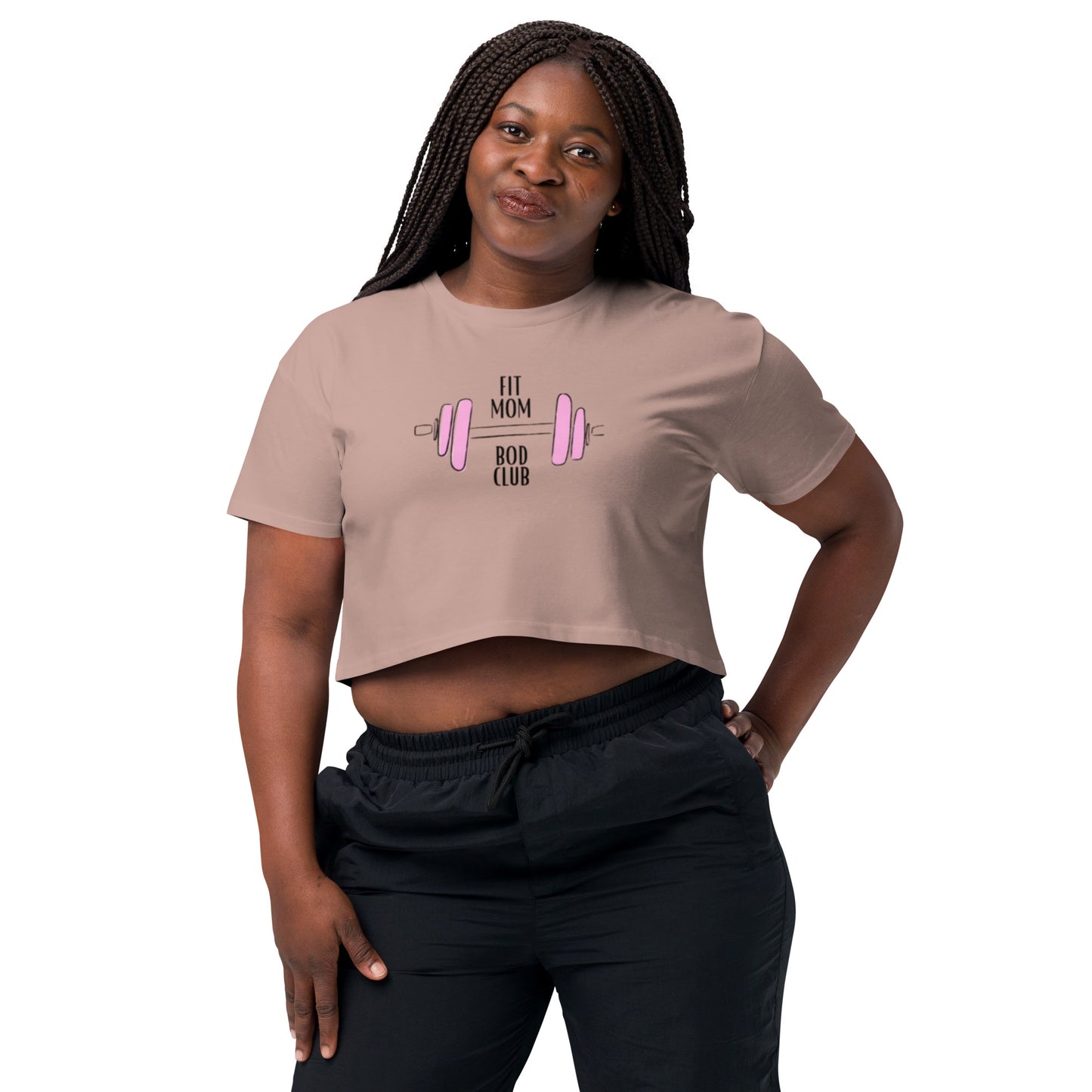 FIT MOM CLUB CROP