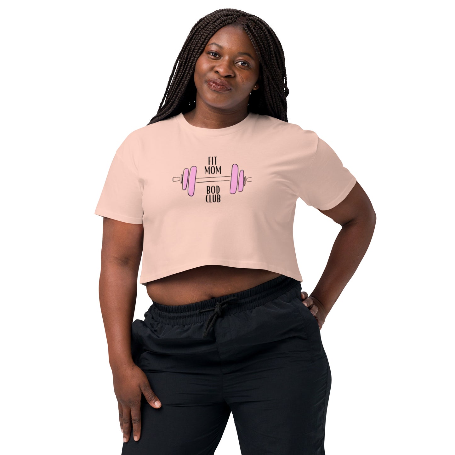 FIT MOM CLUB CROP