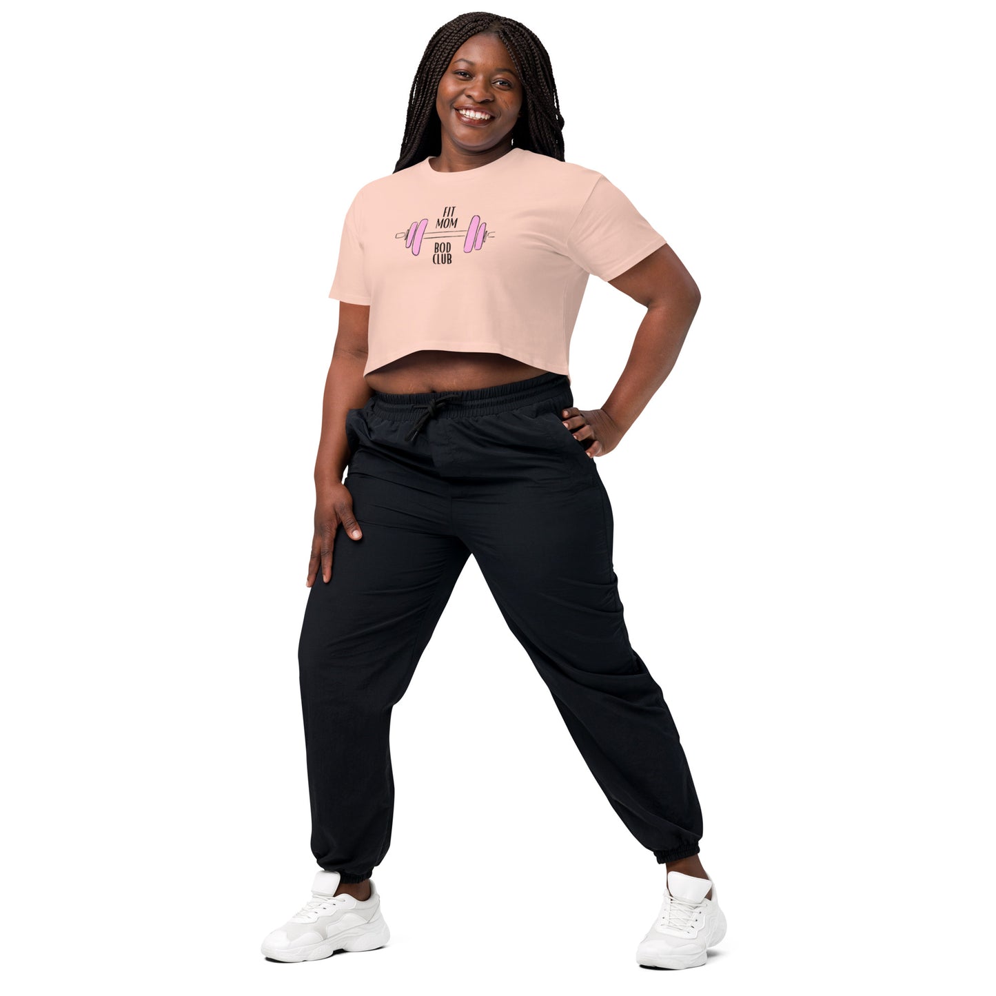 FIT MOM CLUB CROP